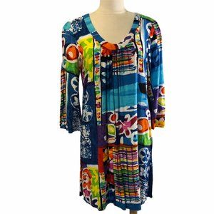 Colorful Jams World Dress Size M  Hawaii, USA